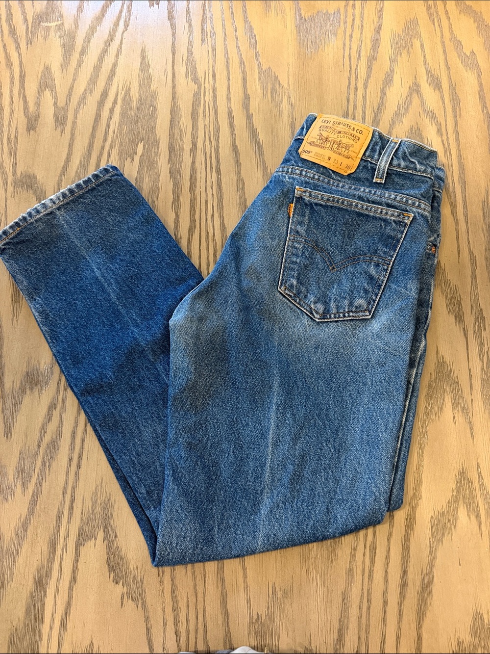 Levi's Men's Medium Blue Straight Jeans